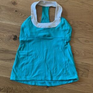 Lululemon racerback tank. Built in bra.